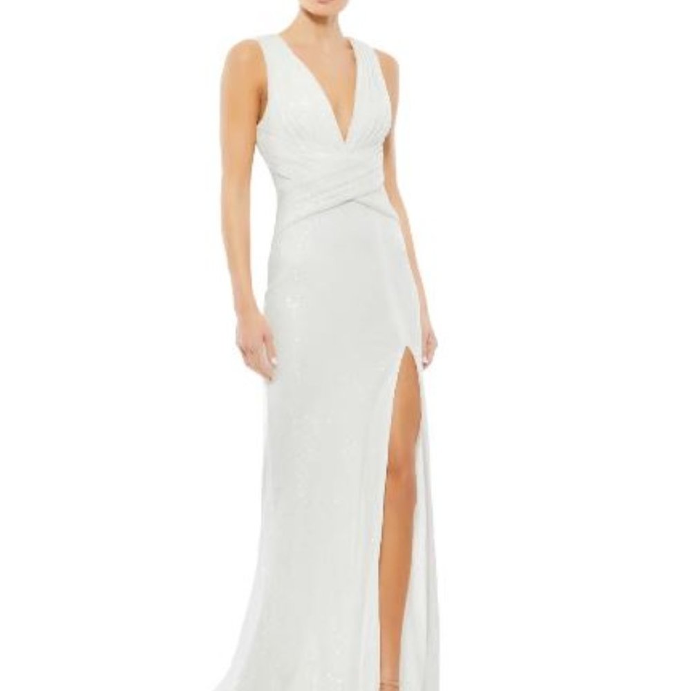 Sparkle Sequin Sheath Gown MAC DUGGAL